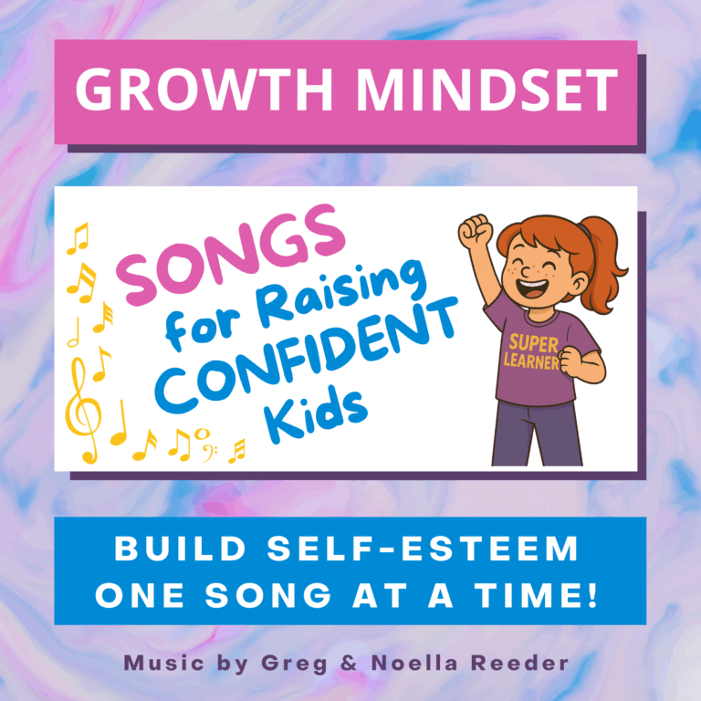 Growth Mindset Songs for Kids Album Cover